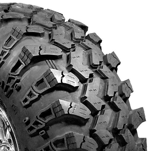 Tire: 36/13.50 16LT; Super Swamper Bias Ply IROK Series; Non-Directional; All Terrain; 8 Ply Rating; Max Load Lbs 3460