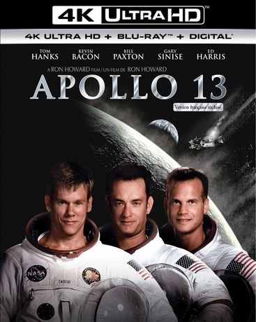 Apollo 13 (Blu-ray) Tom Hanks Ed Harris Bill Paxton Kevin Bacon Gary Sinise Ron Howard