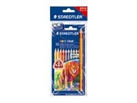 Staedtler 61SET8 Noris® Jumbo Ergonomic Triangular 10 Colours Art