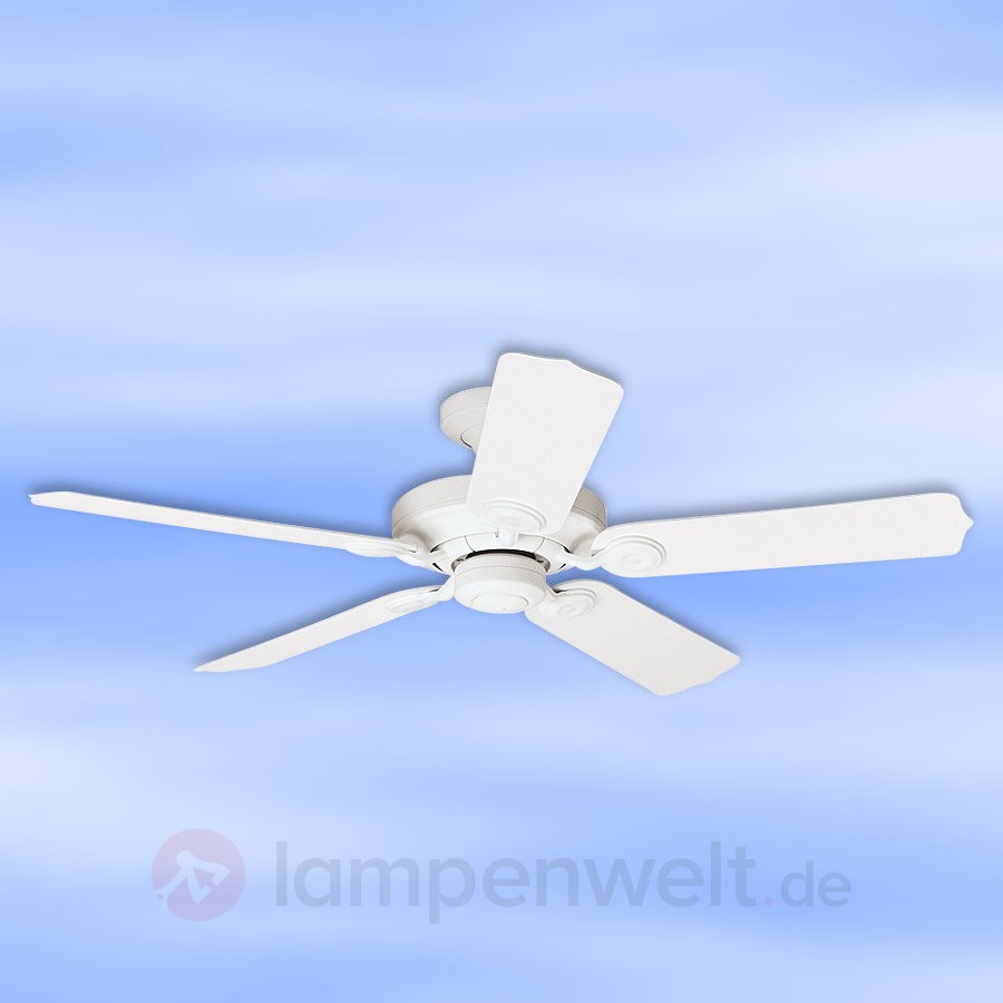 White Ceiling Fan Outdoor Elements IP44