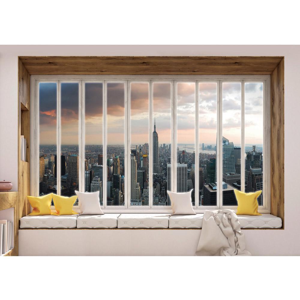 Vlies Fototapete No. 3439 Skyline Empire State Building Hudson River Liwwing