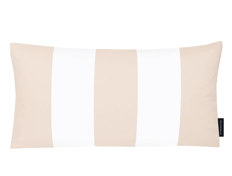 Strenesse Mako-Satin Kissen Stripe-S 8994 Kitt 40 X 80 Cm
