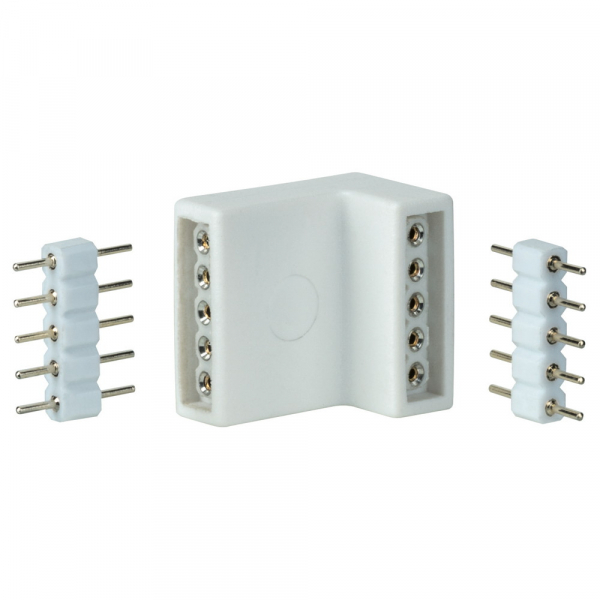 Paulmann 70615 MaxLED L-Shape Connector Plastic 1.7x1.6x1.2cm 4 Pcs
