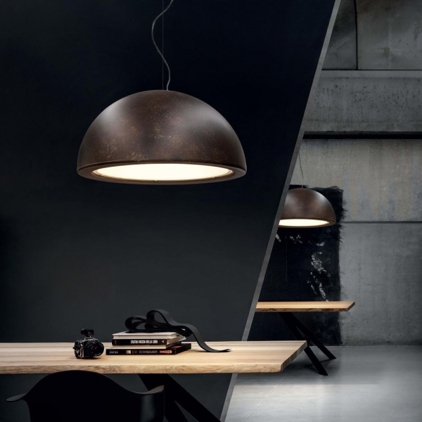 Pendelleuchte Entourage, Rostbraun, 0 750 Mm, E27