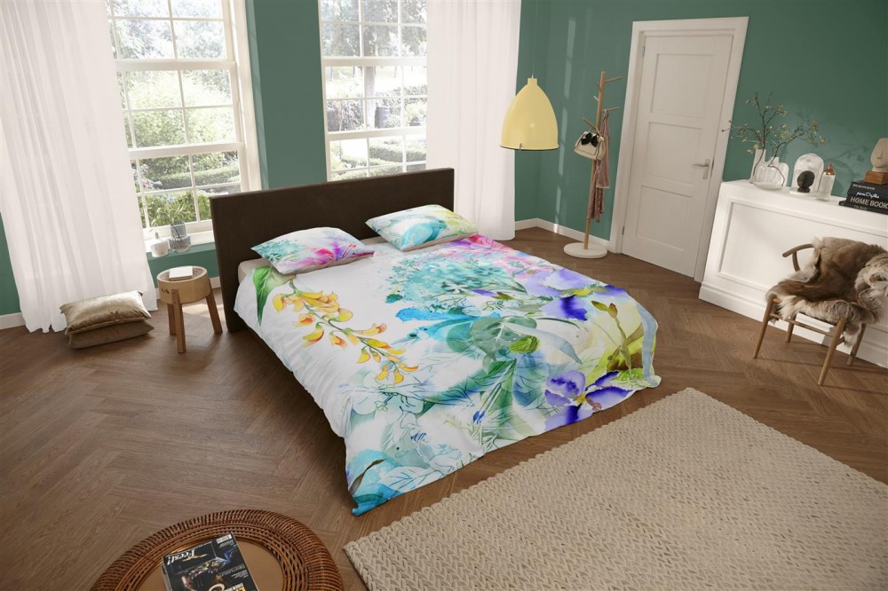 Descanso Duvet Cover 9303-K 135x200cm Multicolour Bedding with Pillowcase