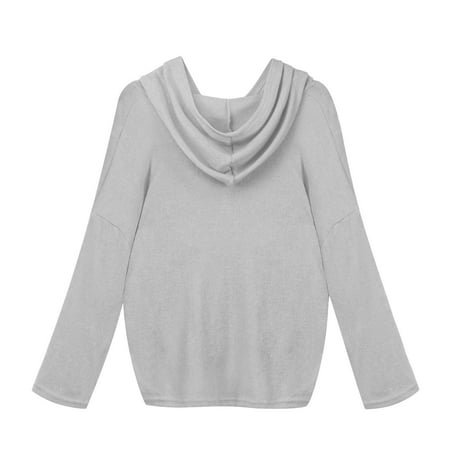 LBLOE Women S Lightweight Long-Sleeve V-Neck Solid Color Tunic Sweater Tops (Available in Plus Size)