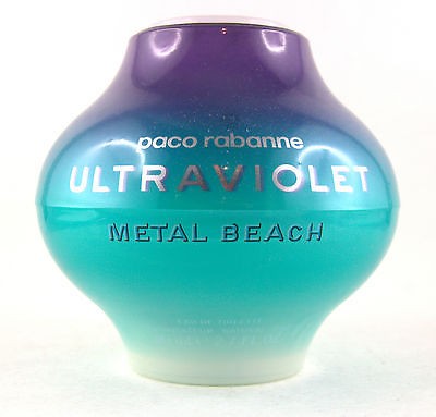 Ultraviolet Metal Beach By Paco Rabanne 80ml/2.7oz Edt Rare- Free Shipping