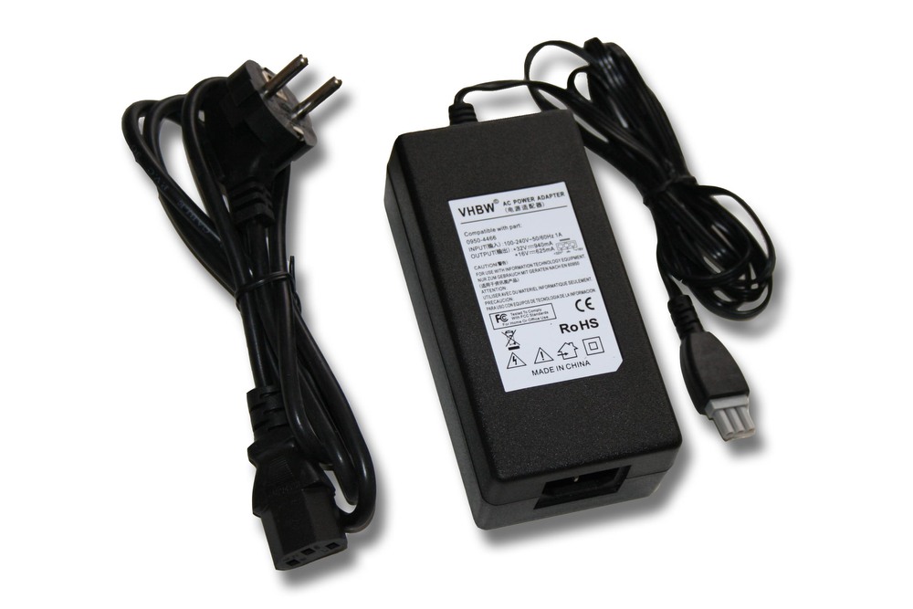 Vhbw 220V Drucker Netzteil Für HP Photosmart 7260, 7265, 7268, 7450, 7455, 7458, 7660, 7665, 7668,