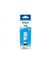 Epson 106 Cyan Original Ecotank Ink Bottle (C13T00R240)