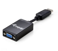 Equip DisplayPort to HD15VGA Adapter 15cm–Cable Interface/Gender Adapter (15cm DisplayPort VGA 0.15m Black)