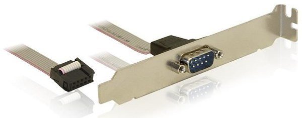 DeLOCK 82768 Serial Cable Grey 0.4 M DB9 M