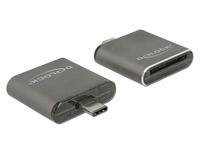 Delock USB Type-C SDHC / SDXC UHS-II / MMC Single Slot Card Reader (91498)