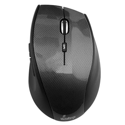 MediaRange MROS207 RF Wireless Optical 1600DPI Right-hand