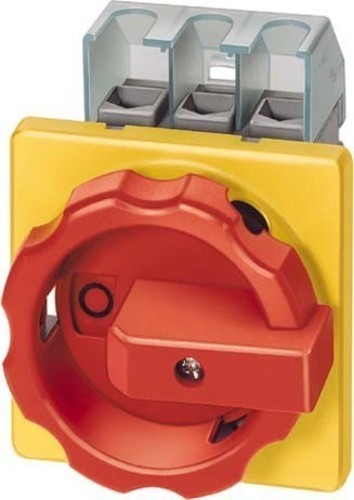 Siemens 3LD20030TK53 Circuit Breaker 3-pin 16A 690V AC Red/Yellow