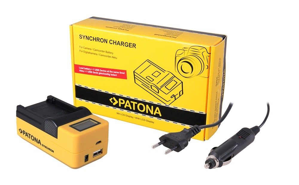 Synchron USB Ladegerät F. Casio Np150 Np-150 Mit LCD-Display