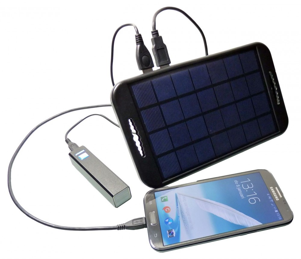 PowerPlus Kamel - Solar USB Power Bank - 2x USB 5V Output