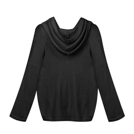 LBLOE Women S Lightweight Long-Sleeve V-Neck Solid Color Tunic Sweater Tops (Available in Plus Size)