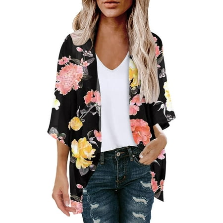 QUYUON Lightweight Summer Cardigan Discount Long Sleeve Cardigan Sweaters for Women Polyester Light Cardigans Women Fall Cardigan Jacket Style Q-7668 