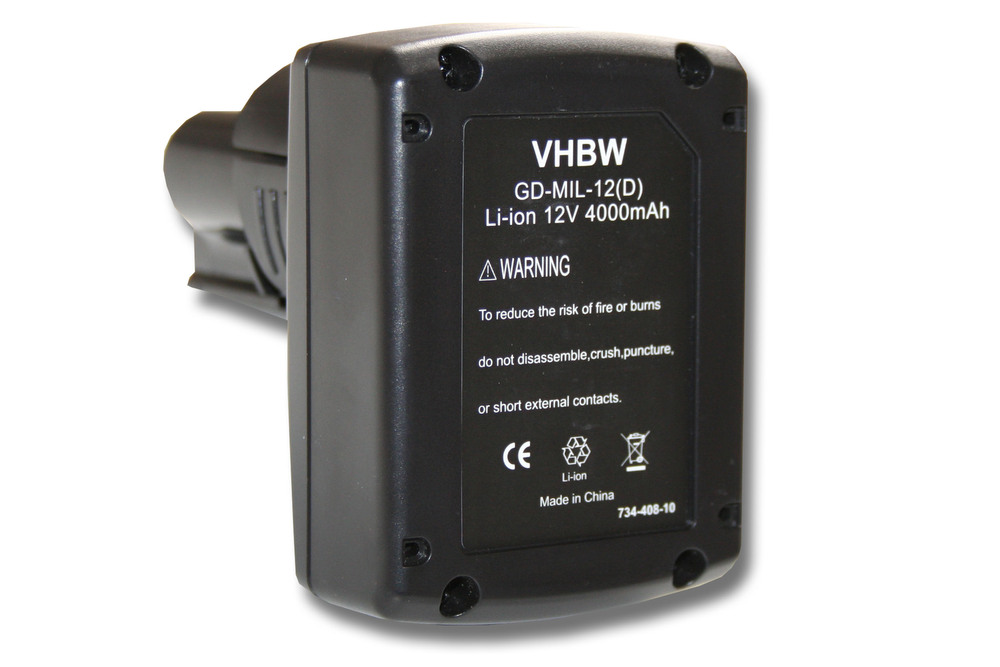 Vhbw Akku 4000mAh Für Werkzeug AEG Milwaukee 2313-21, 2314-20, 2314-21, 2320, 2320-20, 2320-21, 233
