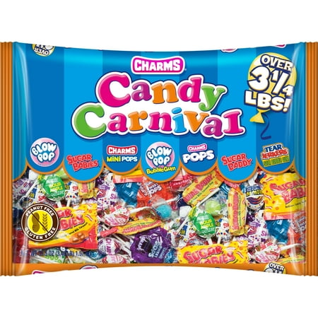 Charms Candy Carnival Assorted Bag Candy  55.5 Oz