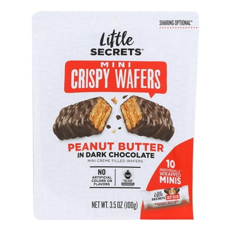 (Price/Case)Little Secrets Peanut Butter Dark Chocolate Cream 6-3.5 Ounce
