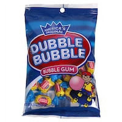 Dubble Bubble Assorted Flavored Bubble Gum  4.5 Oz. (2 Bags)