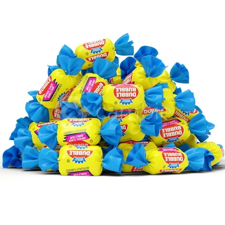 Dubble Bubble Original Gum by Cambie | 4 Lbs of the Original Pink Bubble Gum in a Twist Wrap | Deliciously Sweet & Nostalgic | Repackaged Fresh in a R