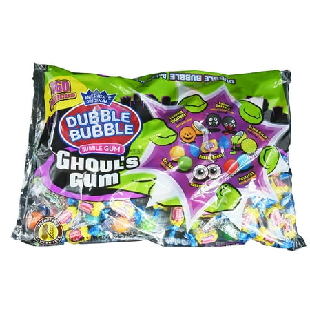 Dubble Bubble Ghoul S Gum 160 Ct Bag