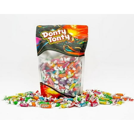 TOOTSIE FROOTIES Taffy Candy Assorted Mix (10 Flavors) – Donty-Tonty Tootsie Rolls Bulk Bag  Individually Wrapped  Fruit Chews  Gluten and Peanut Fr