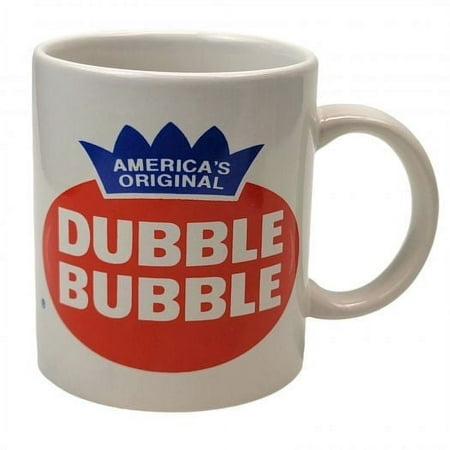 1998 America S Original Dubble Bubble Chewing Gum White Ceramic Coffee Mug