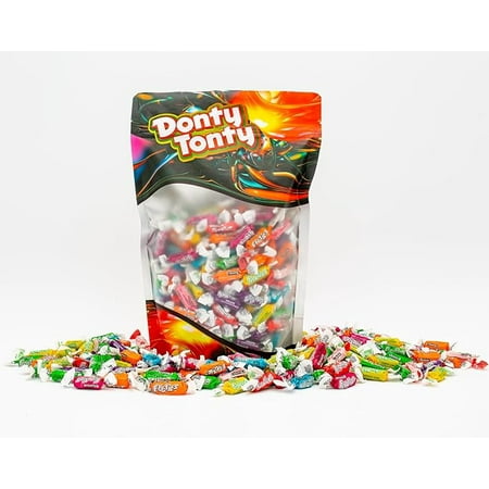 TOOTSIE FROOTIES Taffy Candy Assorted Mix (10 Flavors) – Donty-Tonty Tootsie Rolls Bulk Bag  Individually Wrapped  Fruit Chews  Gluten and Peanut Fr