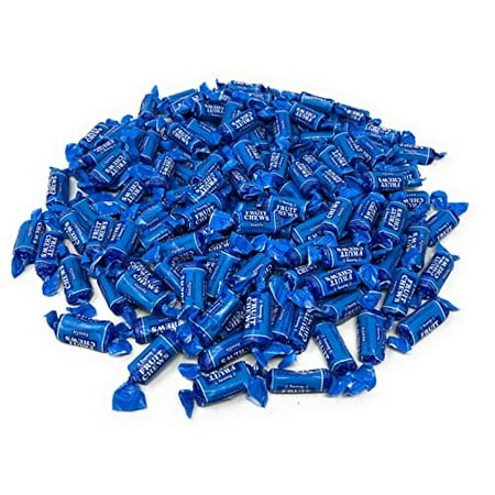 Vanilla Flavor Tootsie Roll Fruit Chews Bulk American Chewy Taffies Candy Individually Wrapped in Resealable Bag 2 Lb 130+pcs (32-Oz) - Made in USA