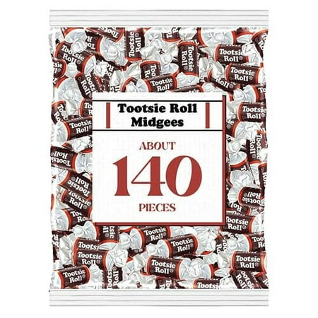 Tootsie Rolls Bulk Tootsie Roll Midgees Individually Wrapped Chewy Taffy Candy  Bulk Tootsie Rolls Candy Pack  Tootsie Rolls Individually Wrapped  Kos