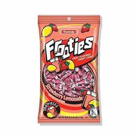 Strawberry Lemonade Frooties Tootsie Roll Candy 360 Piece Count 38.8 Oz Bag