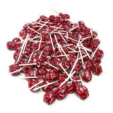 Cherry Red Tootsie Pops Bulk Candy 120 Count Lollipops Suckers Variety Value Pack Aprox. 5.47 Lbs (87.5Oz)