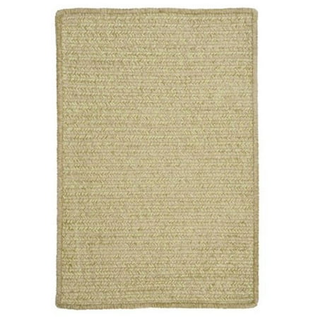 Colonial Mills Rug Simple Chenille Braided Rug - Sprout Green - 7ft. X 9ft.