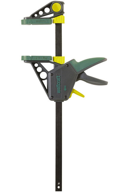 Wolfcraft 3030000 One-handed Clamp PRO 150mm Anti-skid Clamping Su