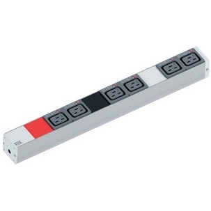 Bachmann 800.0111 Power Distribution Unit (PDU) 6 AC Outlet(s) 1U...