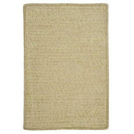 Colonial Mills Rug Simple Chenille Braided Rug - Sprout Green - 3 Ft. X 5 Ft.