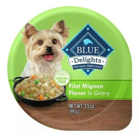 Blue Buffalo Divine Delights Gravy Dog Food Cup 3.5 Oz (Pack of 6)