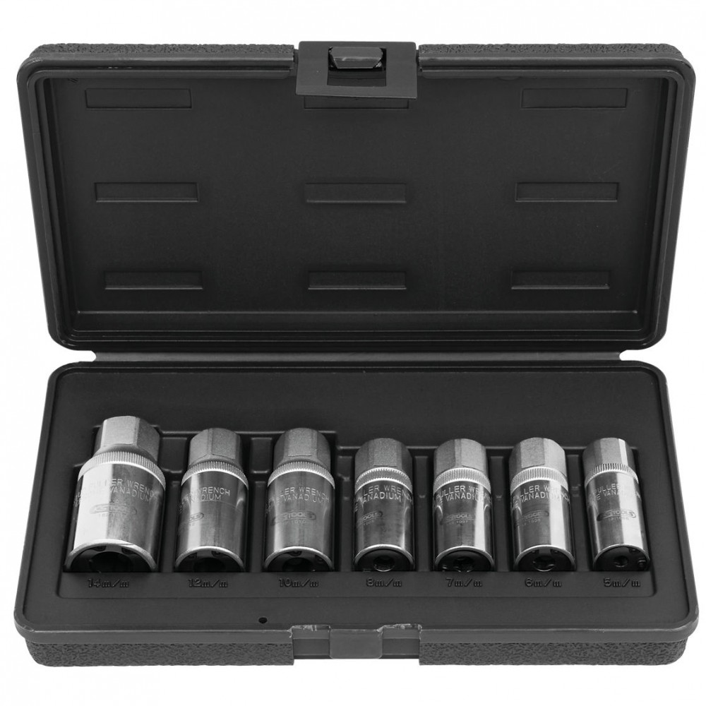KS Tools 152.1101 Stud Extractor Set, 7 Pcs