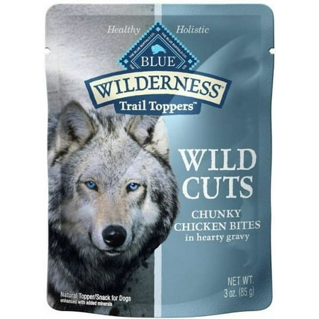 Blue Buffalo Wilderness Trail Toppers Wild Cuts Chicken in Gravy  3 Oz.