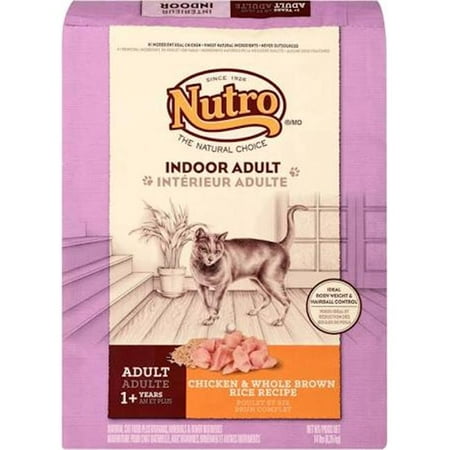 Nutro Products Indoor Chicken & Whole Brown Rice Recipe Cat Food