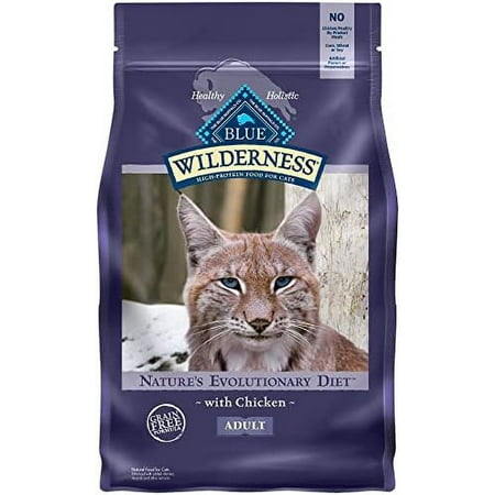Blue Buffalo Wilderness High Protein  Natural Adult Dry Cat Food  Chicken 6-lb Chicken 6 Pound (Pack of 1)