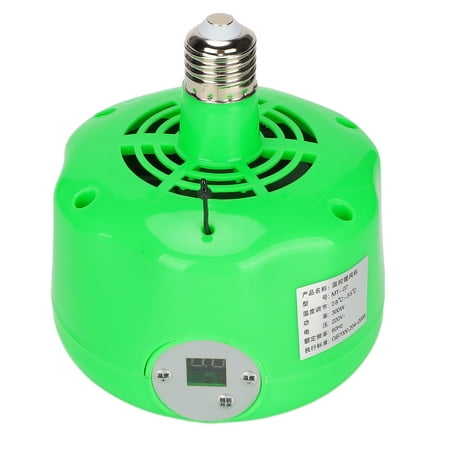 Chicken Coop Heat Lighting Tool  Cultivation Heating Lamp Flame Retardant 28-35 Degrees Celsius with LCD Screen for Geese