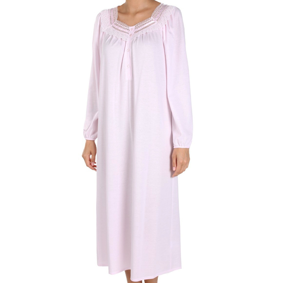 Nachtwäsche Féraud Basic Classic Nachthemd Mit Spitze 388-3119