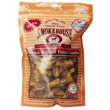 Smokehouse Chicken and Sweet Potato Combo Natural Dog Treat [Dog  Treats Packaged] 16 Oz