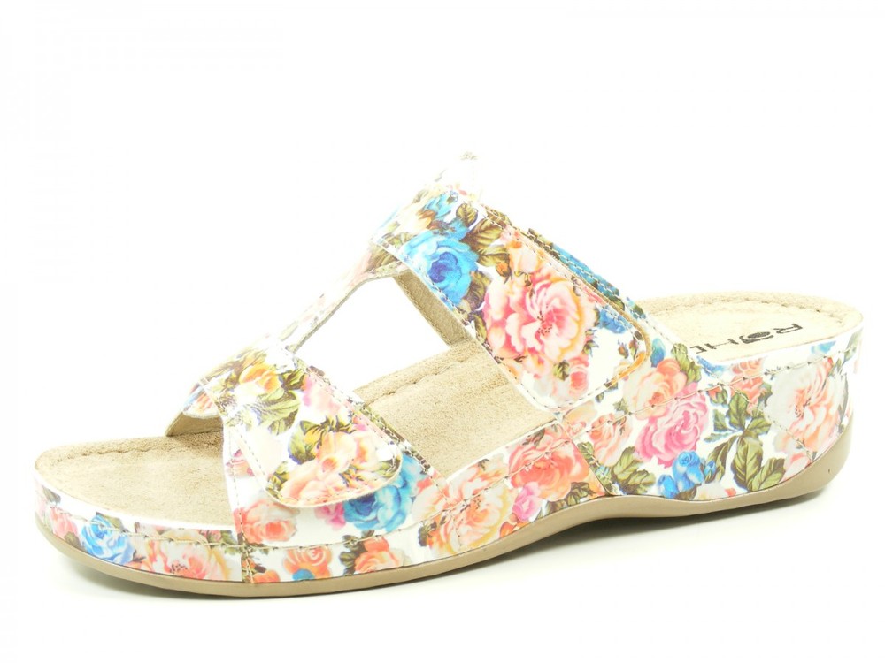 Rohde 5796-98 Giessen 40 Damen Sandalen Pantoletten Clogs Weite G