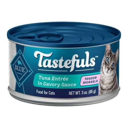 Blue Buffalo Tuna Entree in Savoury Sauce  3 Oz. (Pack of 6)