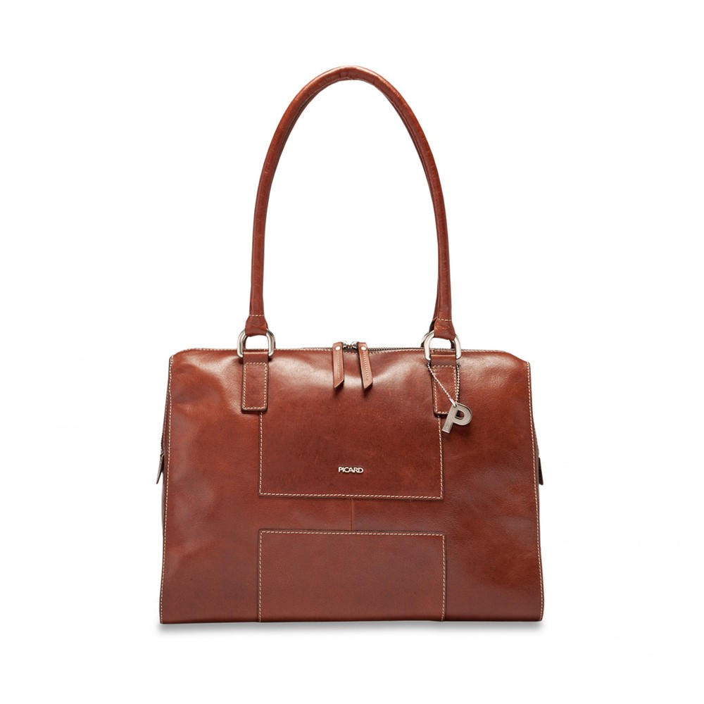 Picard Tasche Shopper Prepared Cognac 5499